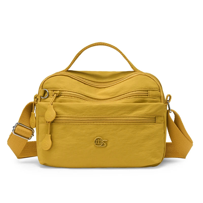 Sac Bandoulière Femme Grande Capacité en Nylon Imperméable