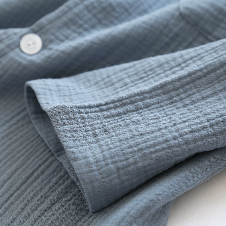 Pyjama japonais en gaze de coton