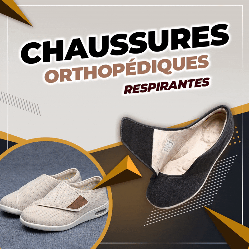 Chaussures orthopédiques respirantes et décontractées à coussin d'air