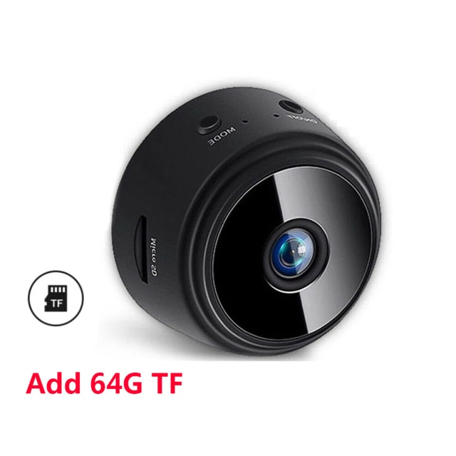 Mini caméra de surveillance magnétique