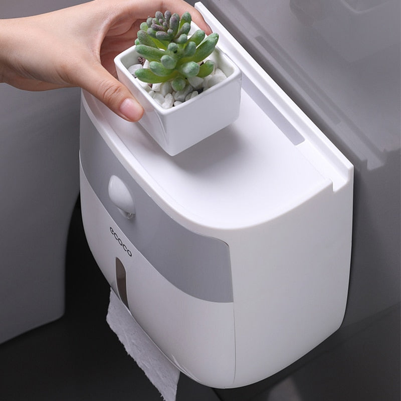 Distributeur Papier toilette avec rangement