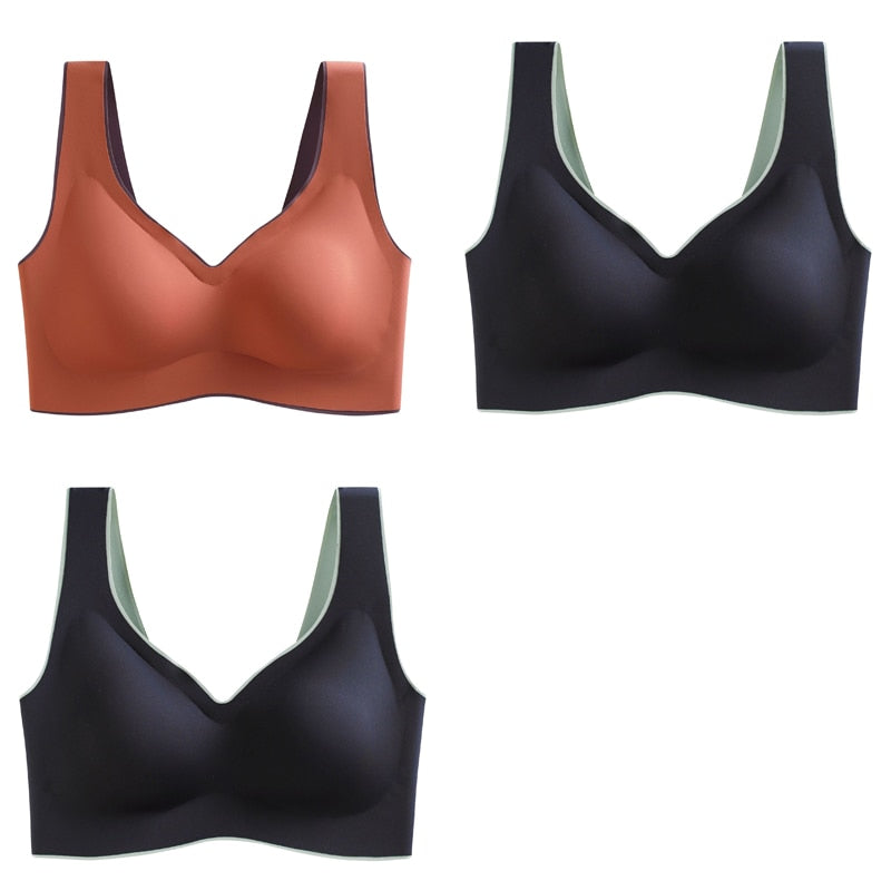 Lot de 3 Brassières Comfy+ sans armature