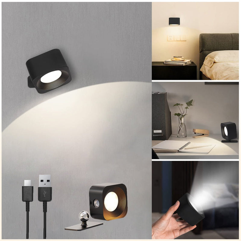 Mini projecteur LED 360 - Sans-fil et magnétique