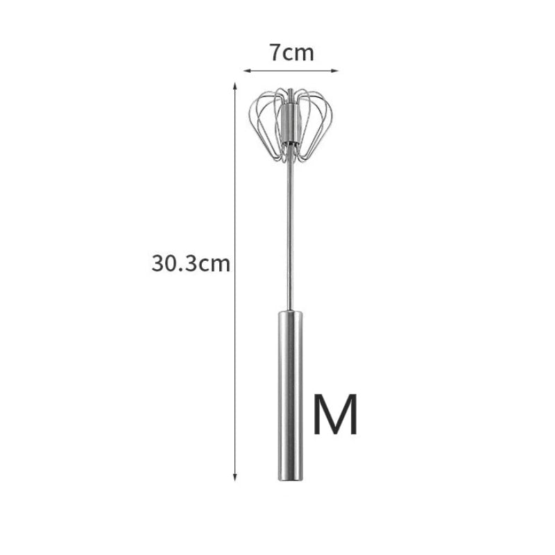 Fouet semi-automatique en acier inoxydable