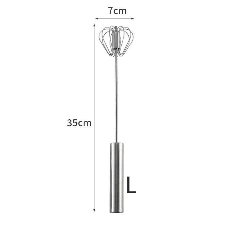 Fouet semi-automatique en acier inoxydable