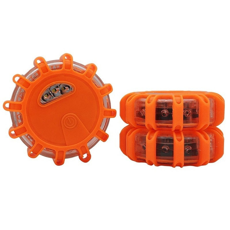 Lot de 2 Balises magnétiques d'urgence de signalisation