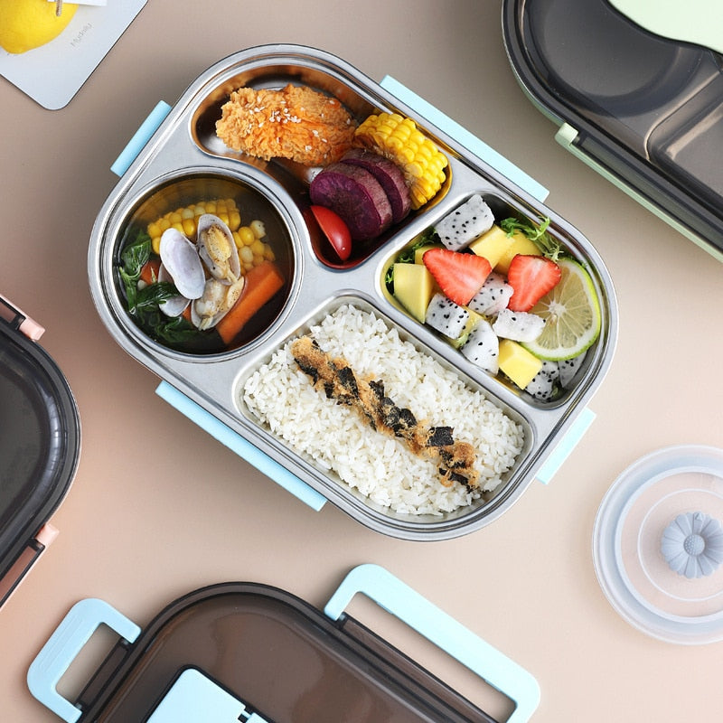 LunchBOX pratique en acier inoxydable