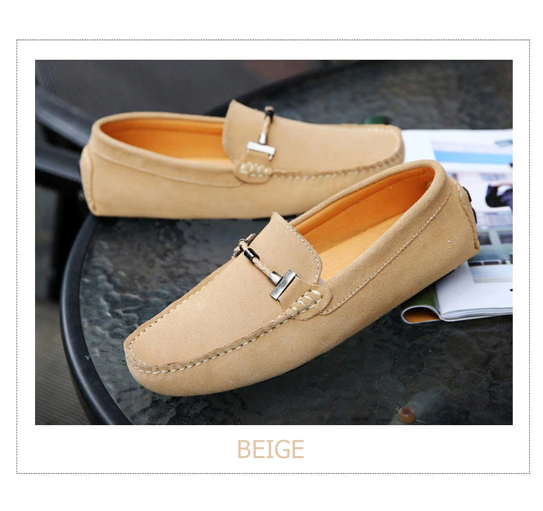 Mocassins en cuir pour homme